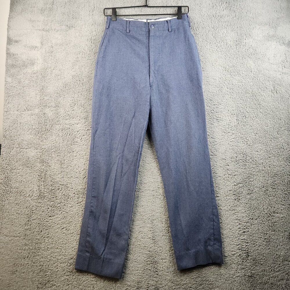 Vintage 40's US Military Air Force Wool Formal Trousers Men's‎ Fit 26x28 Stamped